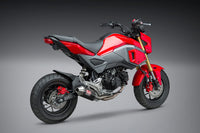 Yoshimura Race Mini RS-2 Stainless Full Exhaust, w/ Carbon Fiber Muffler