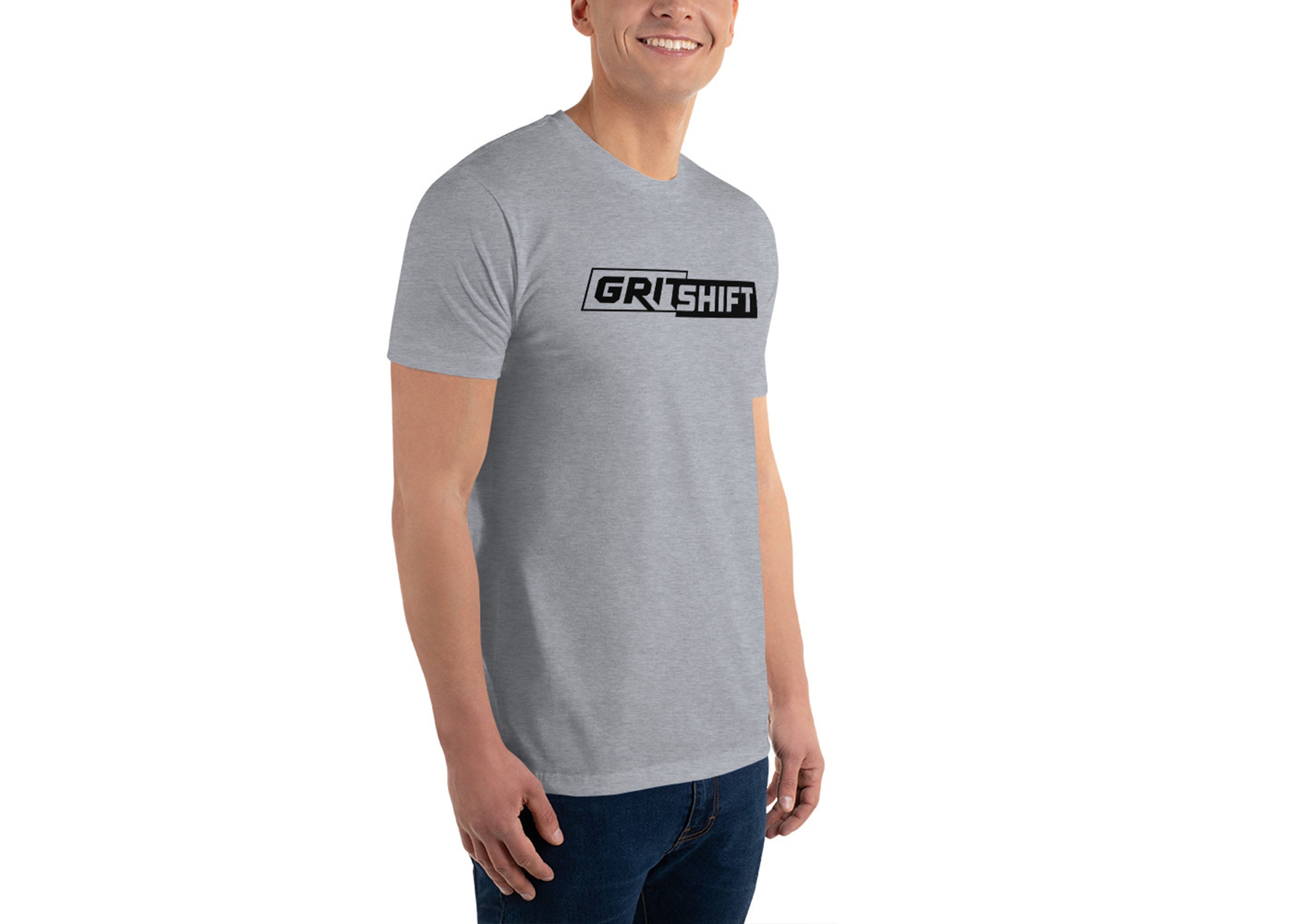 Gritshift Discount Code GritShift Short Sleeve T-shirt Black Logo – DH Motoring