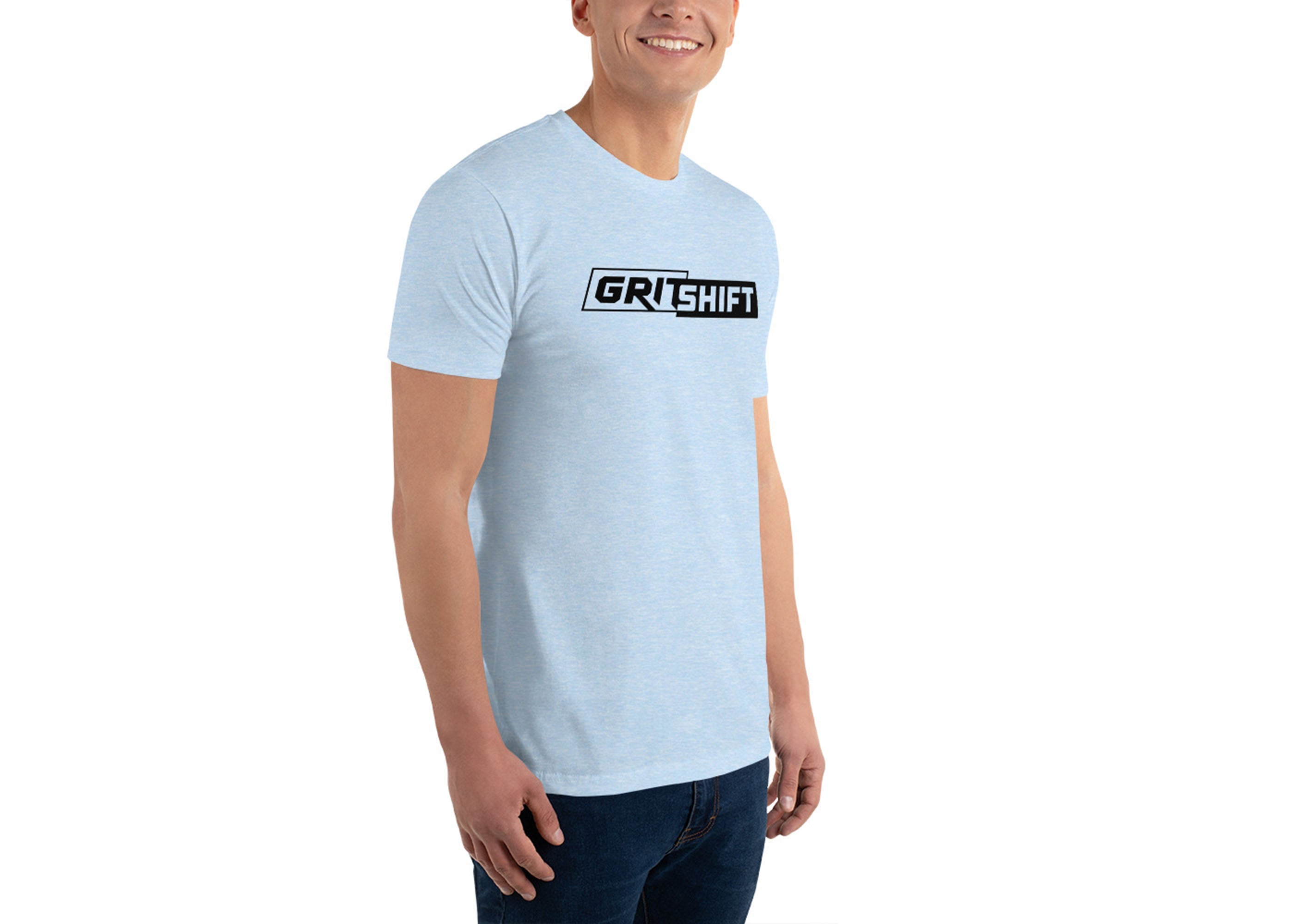 Gritshift Discount Code GritShift Short Sleeve T-shirt Black Logo – DH Motoring