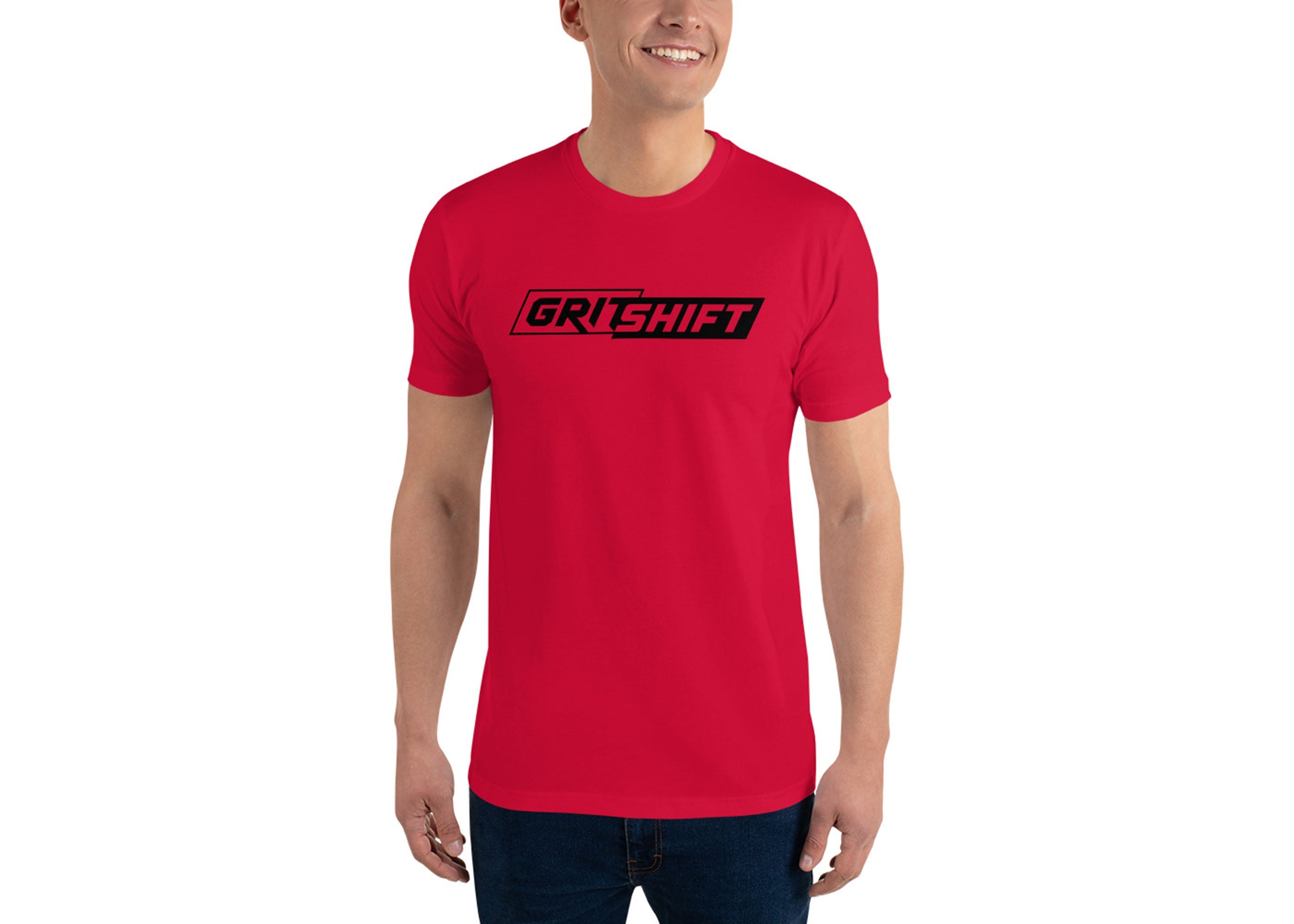 Gritshift Discount Code GritShift Short Sleeve T-shirt Black Logo – DH Motoring