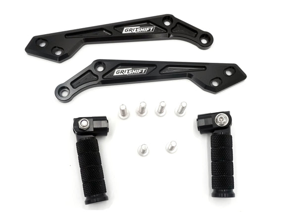GritShift Billet Passenger Footpeg Kit - GritShift