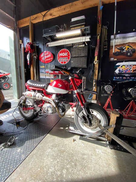 Honda Monkey Stage 3 | DHM Piston, ECU Reflash, and TB Camshaft