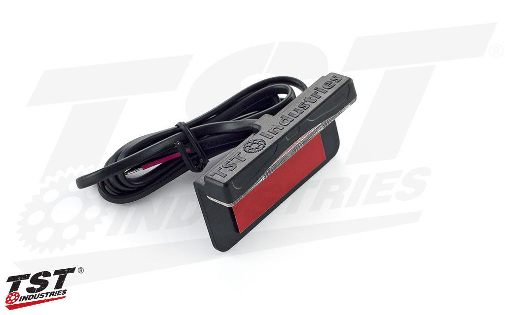 1x White LED License Plate Light Strip For Motorcycles – 1200 Series, Universal Fit
