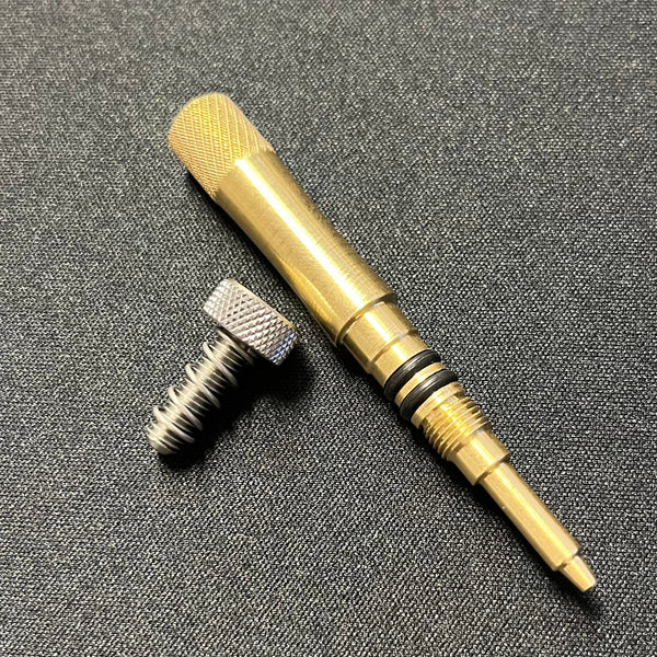 CJR Performance Brass Air / Idle Screw for the 2014-2024 Honda Grom / Monkey