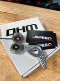 The Speed Shop Black Roller Bearing Tensioner Arm for the Honda Grom / Monkey