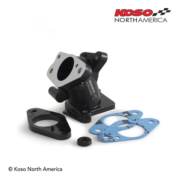 Koso 34mm Throttle Body / Manifold Kit